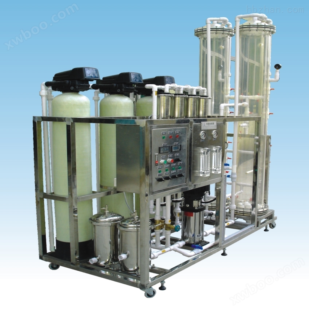供应工业用水反渗透+混床离子交换设备 离子交换器