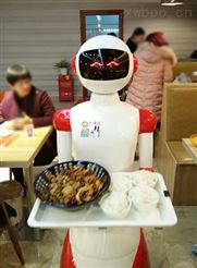硅智餐厅机器人服务员