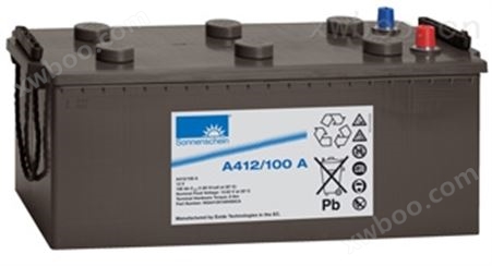 A412/100A 德国阳光电池A412系列12V100AH