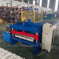 河北沧州820琉璃压瓦机全自动彩钢设备