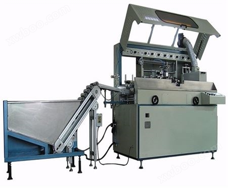 高速曲面丝网印刷机生产线