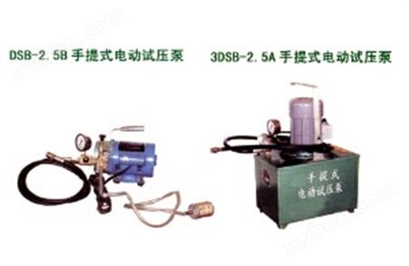 手提式电动试压泵DSB系列