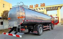 东风天锦3轴13吨牛奶保温运输罐车