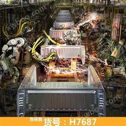 慧采智能机器人焊接 合装机器人焊接 轻型工业机器人货号H7688