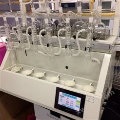 水样氨氮的蒸馏装置 水质氨氮预蒸馏装置 水质检测用智能一体化蒸馏仪
