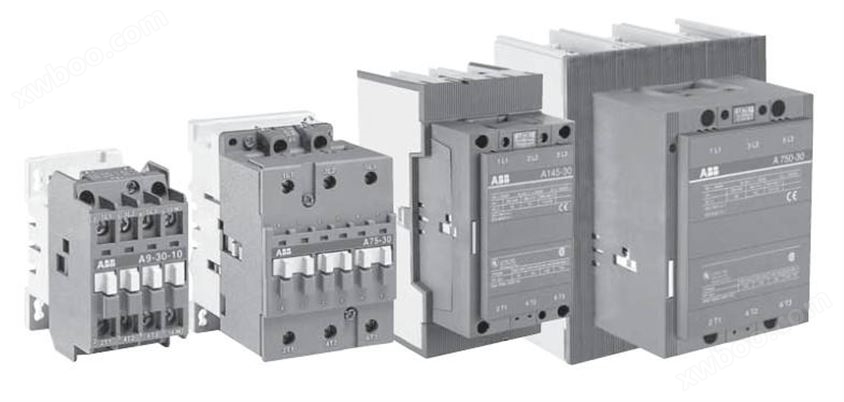 ABB开关式电磁接触器  AS09-30-01-26 3极 紧凑型