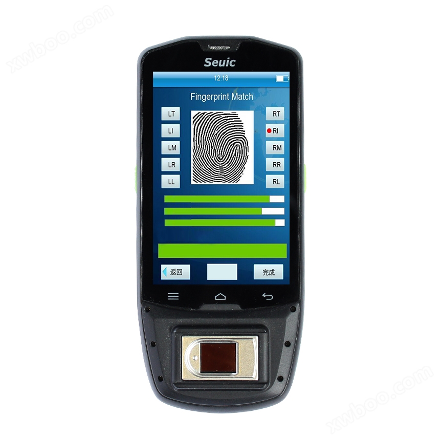全新AUTOID9指纹识别PDA手持终端-