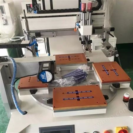 手机壳丝印机厂家路由器面板移印机塑料花盆丝网印刷机