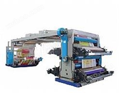 4色编织布柔版印刷机