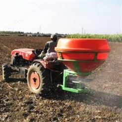 三点悬挂施肥器 农作物颗粒化肥抛洒机 拖拉机后置撒肥机推荐