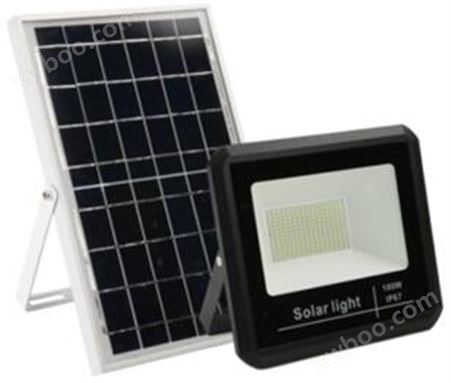 光源功率：100W 产品名称：太阳能投光灯