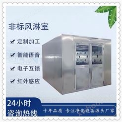 深圳厂定制各种尺寸快速门货淋室通道 手动门货淋室价格