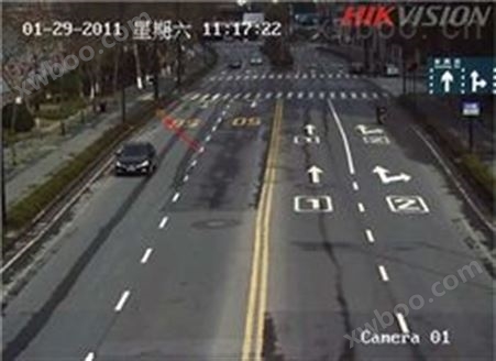 利用摄像机、视频检测器进行交通事件检测和交通数据采集