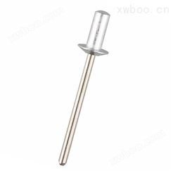 铝不锈钢扁圆头封闭型抽芯铆钉3.2-4.8 ABF