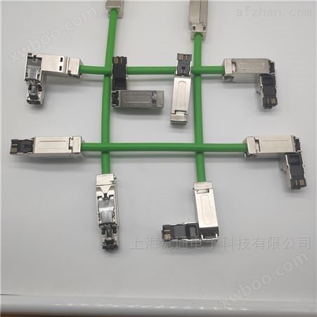 pn rj45金属水晶头_profinet工业级连接器