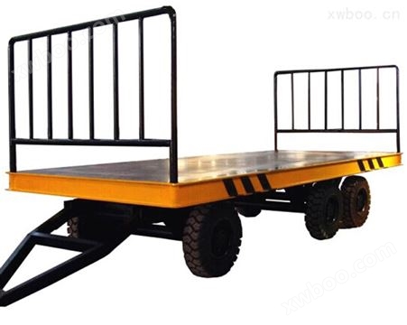 牵引式平板拖车
