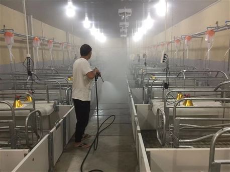 云南圣基光电生态养殖采用菲格朗中央清洗系统