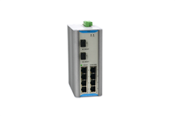 Carat10-D2GF8GP-DP 卡軌式非網管工業以太網交換機